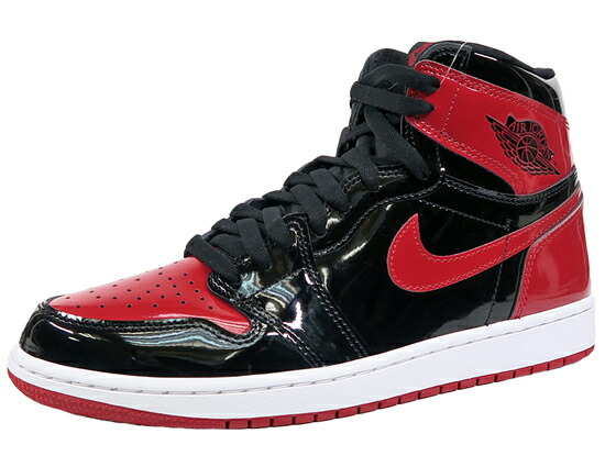 AIR JORDAN 1 BREDカラー 赤x黒 セットアップ-