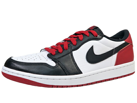 楽天市場】NIKE AIR JORDAN 1 RETRO LOW OG 【BLACK TOE】 ナイキ エア