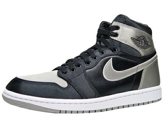 NIKE WMNS AIR JORDAN 1 RETRO HIGH OG SATIN ナイキ エア ジョーダン 1 レトロ ハイ "サテン" シャドー 黒灰 灰黒｜マーズワン 15,048円