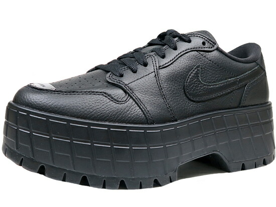 NIKE WMNS  AIR JORDAN 1 BROOKLYN LOW ナイキ ウィメンズ 大気圏 ジョーダン 1 ブルックリン BLACK レディース 厚底 黒 黒いこと