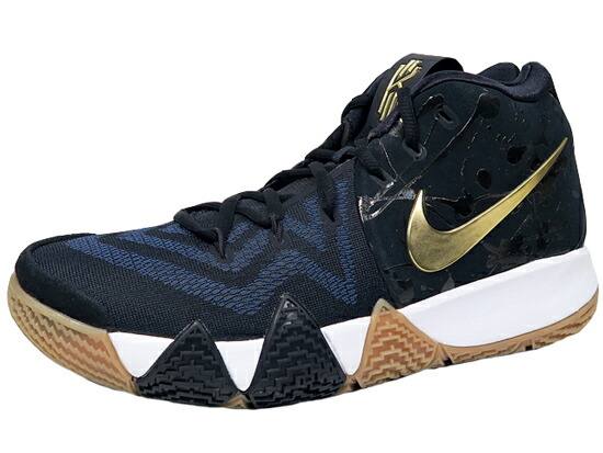 kyrie 4 pitch blue metallic gold
