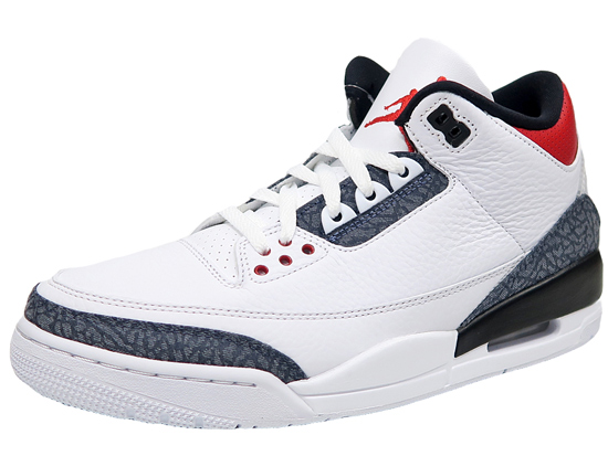 jordan retro 3 se white fire red black