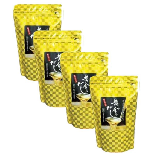 【楽天市場】黄金のだし 25包 4袋セット ネコポス だしパック だしの素 出汁 万能だし 北前船のカワモト：MARTIN 楽天市場店