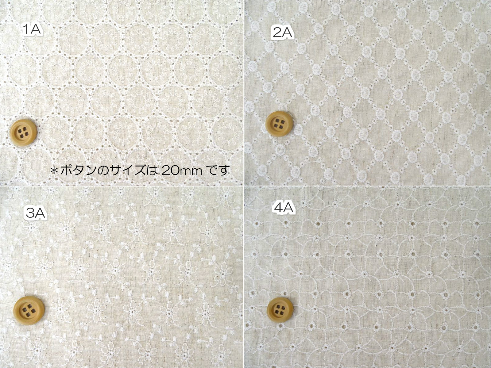 Maru Jyu Embroidery Cloth Cotton Hemp Sheeting 50cm Of The Cloth For Embroidery Of The Cotton Linen Hemp Sheeting Smooth Natural Fabric