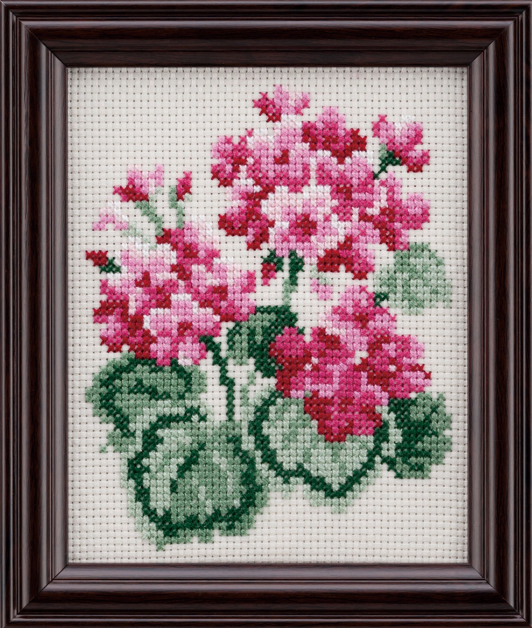新品　ハンドメイド　クロスステッチ　完成品　大判　14ct　【バリの花市】 新品 ハンドメイド クロスステッチ 完成品 大判 14ct 【バリの
