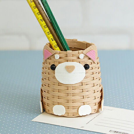 楽天市場】自分で作る 柴犬 の ペン立て 手作りキット 小物入れ 自由