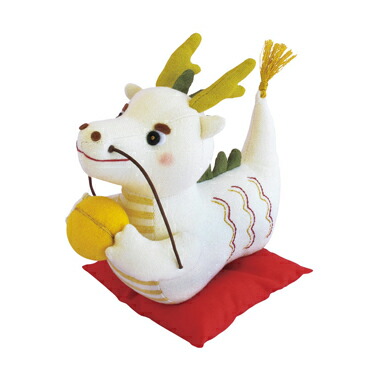 パッチワークキット 龍かわいい動物シリーズオリムパス 白い龍 出群 Pa 564幸せ掴む