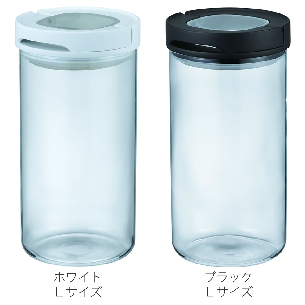 楽天市場 密閉キャニスターl 密閉 保存容器 コーヒー お茶 ドライフルーツ ナッツ 香辛料 ハリオ Hario まるモール 楽天市場店