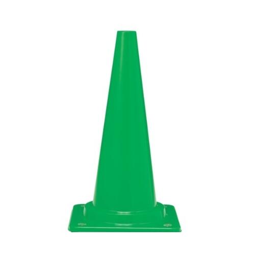 トラスコ とり捨てる玉蜀黍40φ 幅380mmX高さ660粍緑であること・緑 TCC-4C-GN【色合い玉蜀黍・３角形コーン・パイロン】【1個～10個～20個】