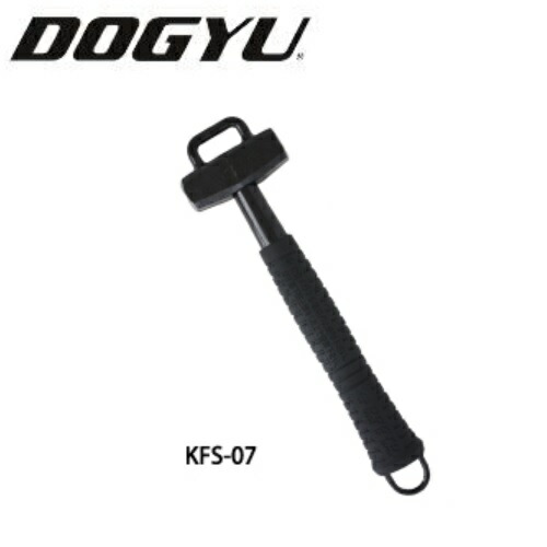 DOGYU土牛　1.1kg吊り金具付石頭鎚　カスタム　カラビナ対応Uフック付き DOGYU 【1.1kg】土牛 ハンマー KFS-11 カラビナフック対応ハンマー1.1