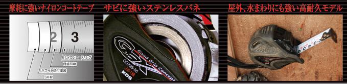 ムラテックKDSダブルジーエックス 25巾7.5mGGX25-75(メートル目盛)