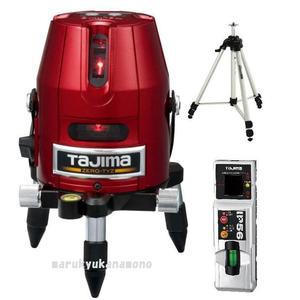 【送料無料】タジマツールZERO ジンバルTYZ 乾電池専用 セットERO-TYZSET【本体・受光器・三脚付】横・縦・地墨ポイント レーザー墨出器