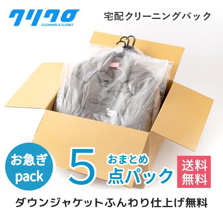 クリーニング　宅配　 お急ぎ　即納【送料無料】詰め放題　5点パック　ダウンジャンパー制限ナシ♪【抗菌加工標準】スキーウェア　コート　高級　ダウン