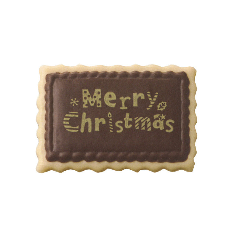 楽天市場 ビスキュイクリスマス クリスマス用チョコプレート パンとお菓子材料のマルコ