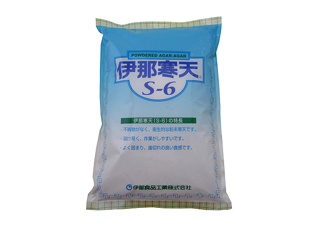 伊那寒天　S-6 伊那食品 粉末寒天S-6 1kg : 叶オンライン - 通販 - Yahoo