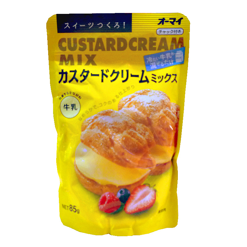 【ネコポス便可】カスタードクリームミックス(カスタードクリームパウダー/カスタードパウダー)　85g