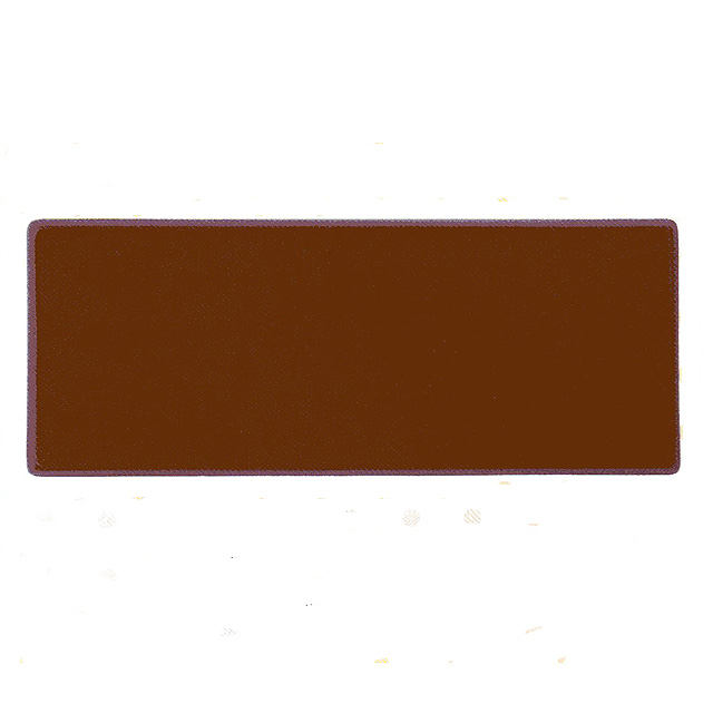 楽天市場 チョコレートプレート チョコプレート 無地 Mc長方形プレート茶 パンとお菓子材料のマルコ