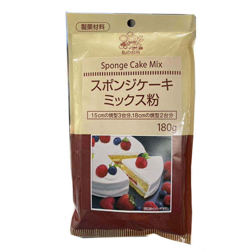 楽天市場 スポンジケーキミックス 180g パンとお菓子材料のマルコ