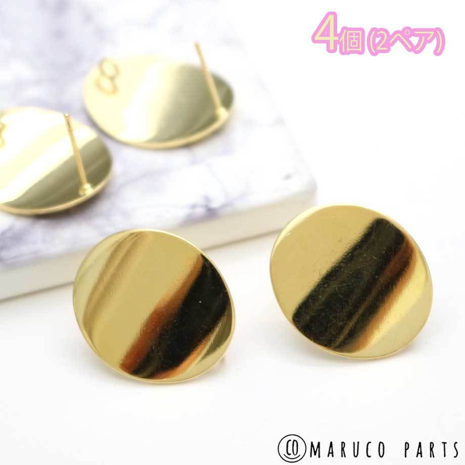 楽天市場】【 ドット ハーフ フープ ピアス * 1ペア * ゴールド ...