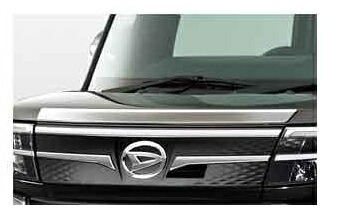 ダイハツ純正用品 タント タントカスタム ファンクロス フードガーニッシュ(メッキ)(カスタム用) LA650S LA660 08400-K2383|エムアル