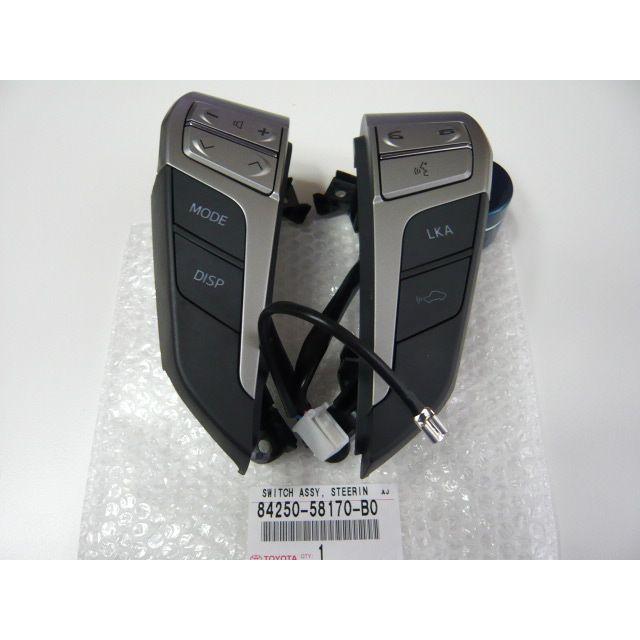TOYOTA (トヨタ) 純正部品 ステアリングパッド スイッチASSY (DK.GRAY) アルファード/ヴェルファイア/ハイブリット 品番84250-58170-B0 16,667円