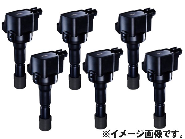 NGK イグニッションコイル トヨタ ランドクルーザープラド U5166 6本セット GRJ120W GRJ121W 1GR-FE H17.8 - H21.9