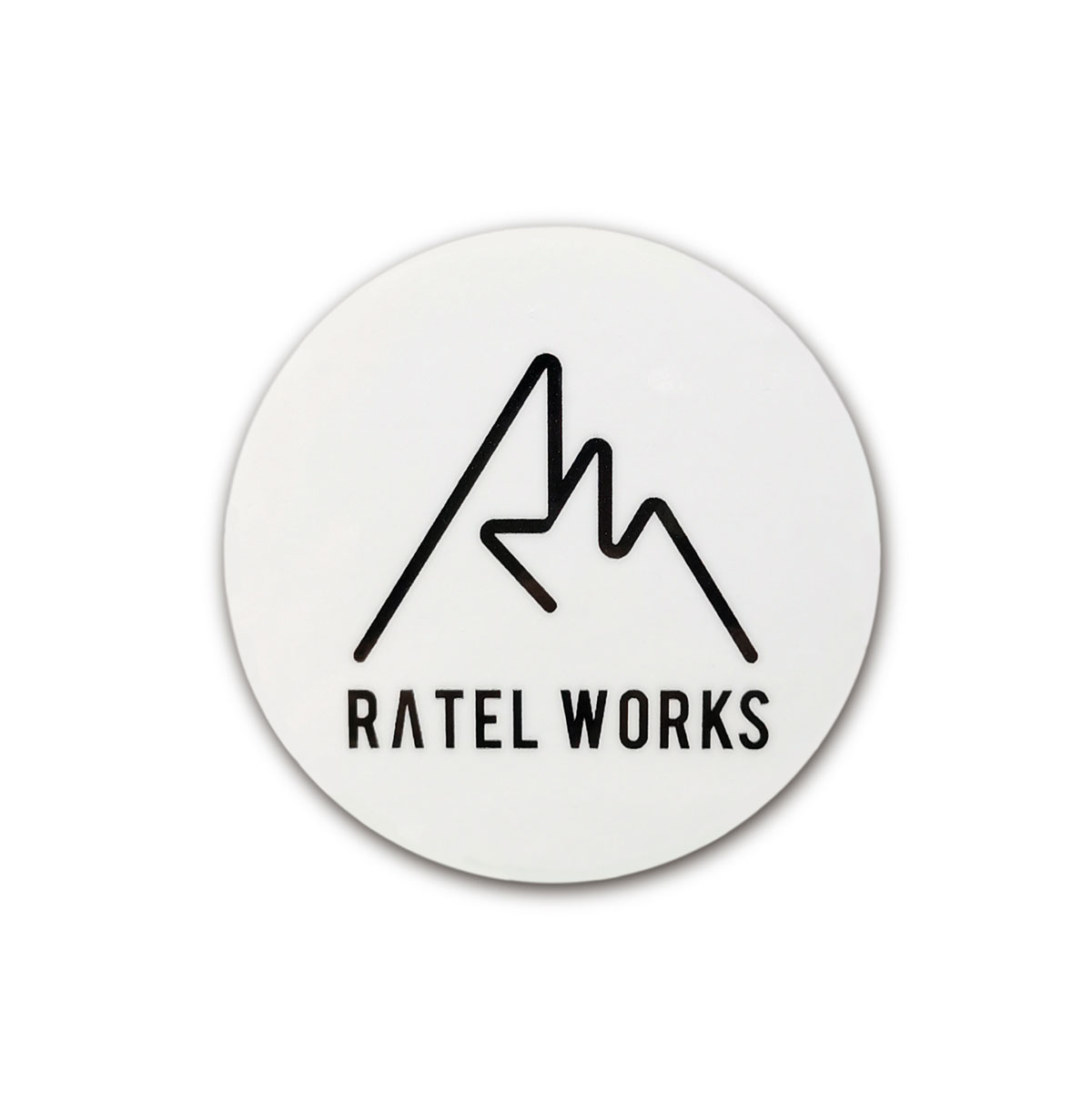 楽天市場】RATELWORKS ラーテルワークス ステッカー円形 プリントステッカー ロゴステッカー （RWS0066） : RATEL WORKS  CAMP