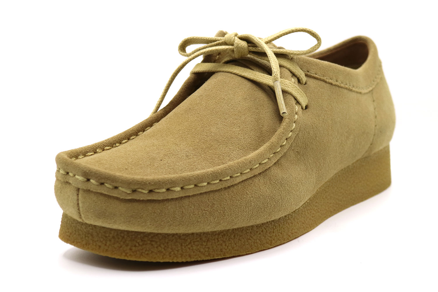 【楽天市場】Clarks[クラークス]メンズ 619J ワラビーエヴォWP/ベージュスエード：丸福靴店アメ横