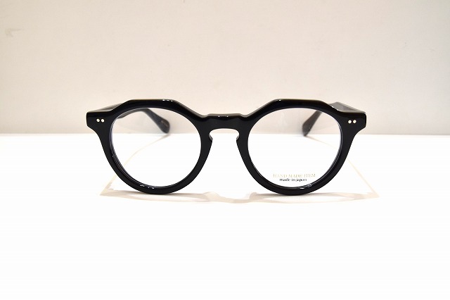 NOVA ノバ 4026 col.1 手作りメガネフレーム新品めがね眼鏡サングラスメンズレディース男性用女性用セルロイドクラウンパントボストン型｜マルガメガネ