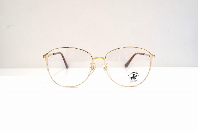 BEVERIY HILLS POLO CLUB PT5-053 col.1ヴィンテージメガネフレーム新品めがね眼鏡サングラスべっ甲柄メンズレディース