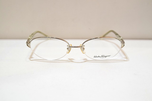 Salvatore Ferragamo フェラガモ 1654T 741 ヴィンテージメガネフレーム新品めがね眼鏡サングラスメンズレディース男性用女用