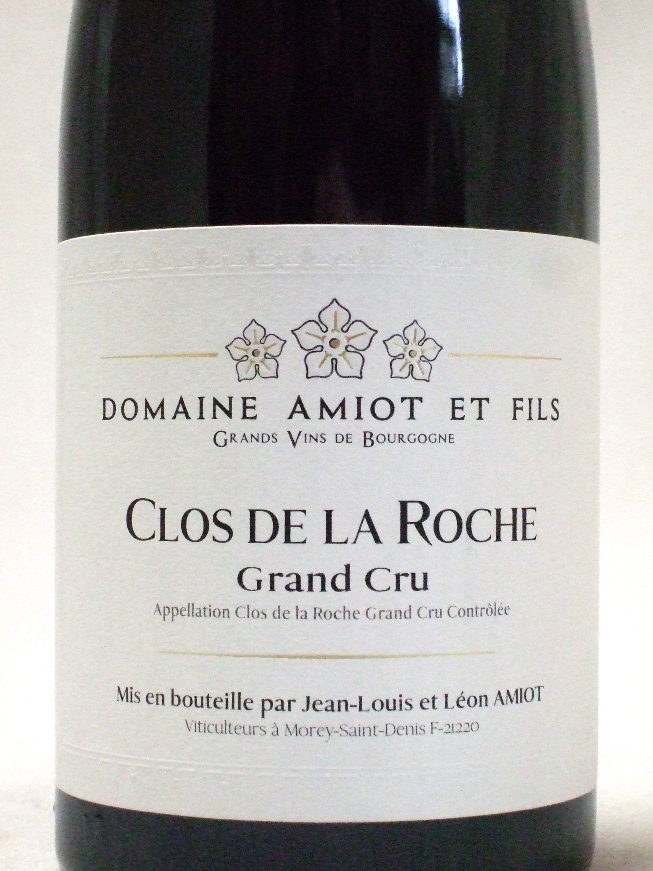 ワイン DOMAIN DIDIER AMIOT CLOS DE LA ROCHE Clos de la Roche・Didier Amiot・2020 – VINVINO｜WINESHOP