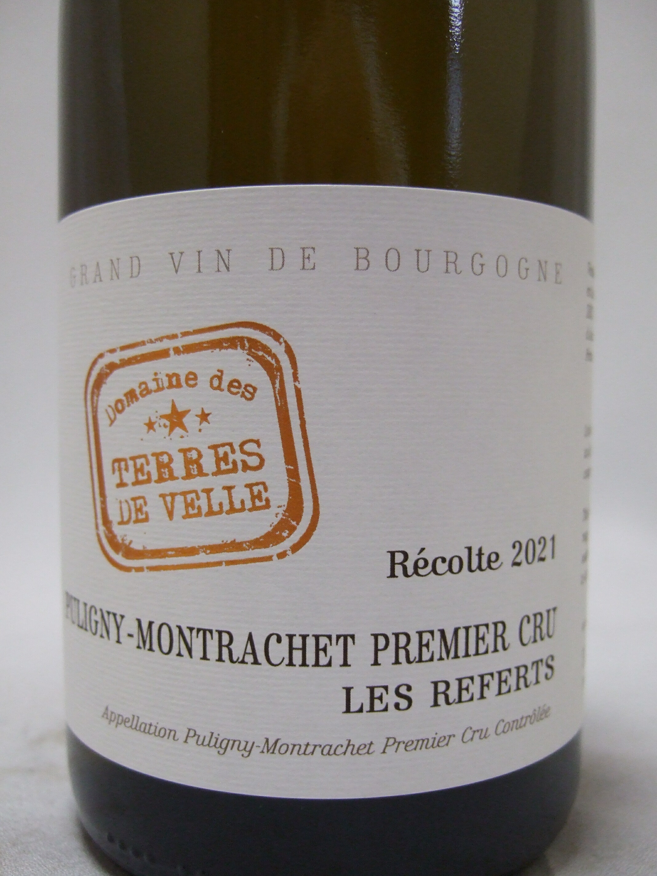 【楽天市場】ピュリニー・モンラッシェ・プルミエ・クリュ・レ・ルフェール[2021]/ドメーヌ・デ・テール・ドゥ・ヴェル：金沢マル源酒店