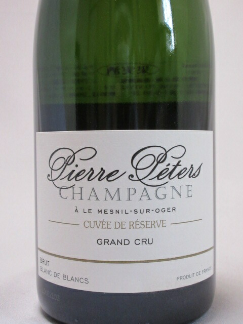 ピエール・ペテルス レ・シェティヨン エノテーク 2007 2007 キュヴェ スペシャル レ シェティヨン ブリュット ブラン ド