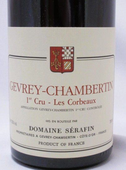22ジュヴレ・シャンベルタン１er cru&ldquo;レ・コルボー&rdquo;[2022]/セラファン｜金沢マル源酒店