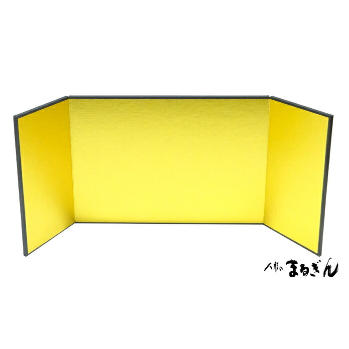楽天市場】【屏風】(立雛) (五月人形) 市松柄 金屏風 8号 高さ25.5cm