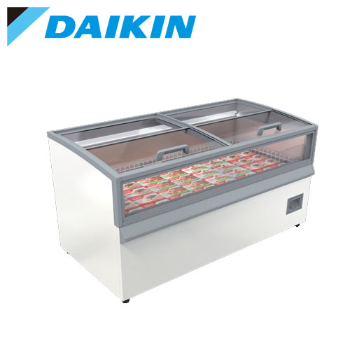 DAIKIN ダイキン プラグインショーケース MONTREAL SLIM（モントリオールスリム） 8尺 LTFTG250B 冷凍平型ショーケース 業務用 業務用ショーケース 冷凍ショーケース