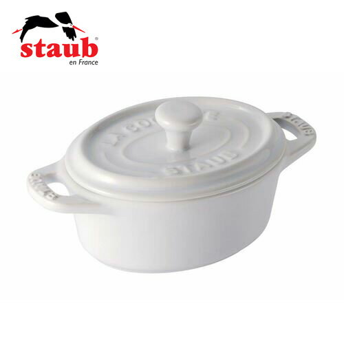 STAUB - staub ストウブ ミニココット  オーバル Amazon｜staub ストウブ 「 ミニ ココット オーバル チェリー