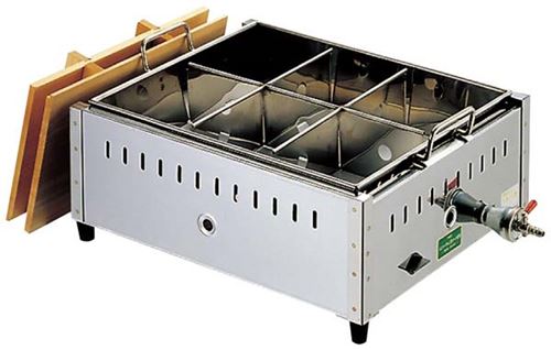 ＥＢＭ　１８－８　関東煮　おでん鍋　２尺（６０cm）ＬＰ / 業務用　8ッ仕切　ガス ガス式おでん鍋 ガスおでん鍋 おでん鍋 業務用おでん鍋 おでん保温庫 おでん保温機 おでん保温ケース鍋 おでんウォーマー 32,905円