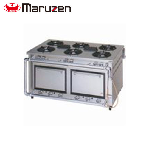 マルゼン 晴れ晴れしい印字機ガス調理台 MGRD-159W お役目用 お役目用範囲 お役目用ガス調理台 オーヴン範囲