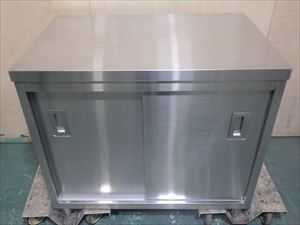 【中古】【送料都度見積】調理台 W900×D600(本体D530)×H800mm 23,728円