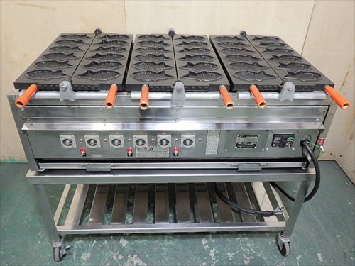 【naturekeita】どら焼き機 LPガス 銅板付き №361 楽天市場】【中古】銅板 どら焼き機 荒畑製作所 T-DX 都市ガス