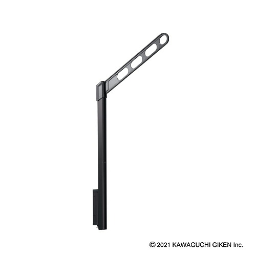 腰壁用物干 EPL-55-DB ダークブロンズ ポール上下式 2本組 川口技研 物干し 屋外 ホスクリーン｜ＳＨＯＰマルハナ