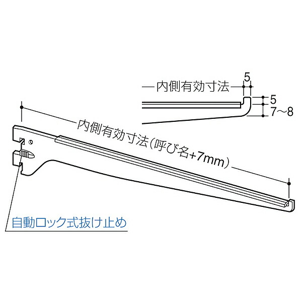 楽天市場】ロイヤル棚柱 ASF-1 1500mm Aニッケルサテン 10本 チャンネルサポート ROYAL 木棚 板 棚受 専用 収納 DIY 簡単  整理 ディスプレイ : ＳＨＯＰマルハナ