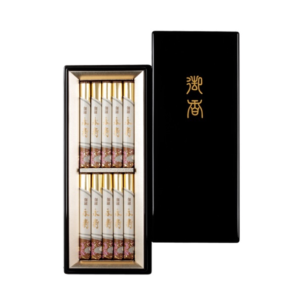 日本香堂　瑞雲 高級進物線香『伽羅の薫香【瑞雲(ずいうん)-ZUIUN-/3把詰】桐箱