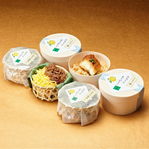 エントリーでP5倍 〈京料理 美濃吉〉父の日　鰻ご飯詰と和牛の飯蒸しの詰合せ エントリーでポイント5倍（5月27日01：59迄）
