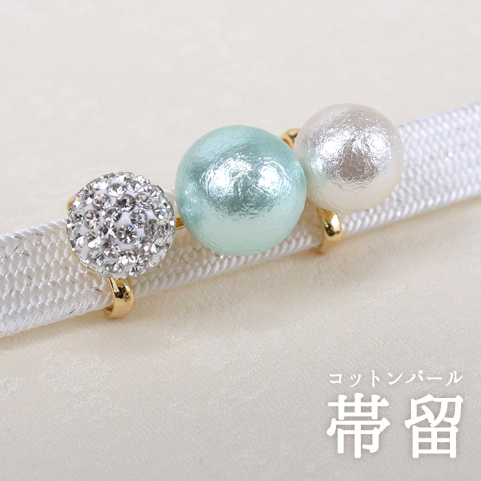 アンティーク 帯留め パール 緑 モダン pearl_obidome_01.jpg