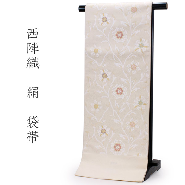 楽天市場】袋帯 単品 絹 六通柄 未使用 仕立て付き 洒落 六通