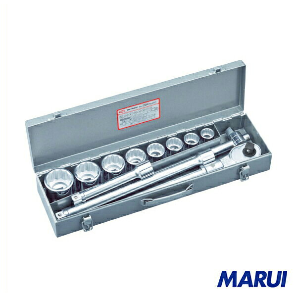 TONE ソケットレンチセット ISO 1S 200MISO | ソケットレンチセット｜MARUI