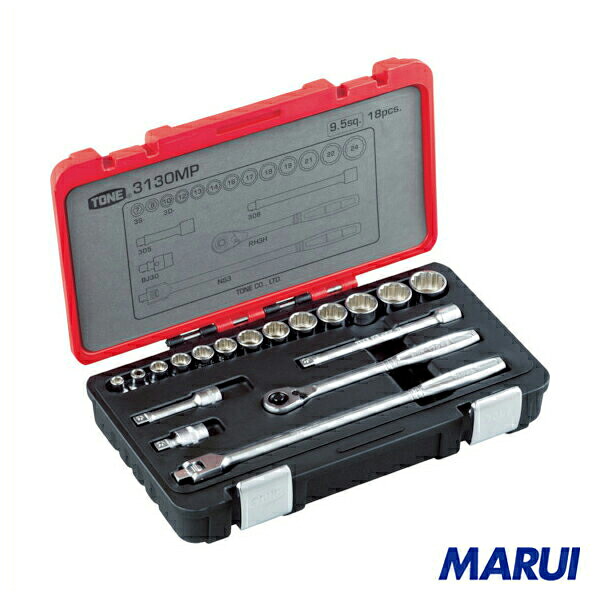 TONE ソケットレンチセット 1S 3130MP | ソケットレンチセット｜MARUI